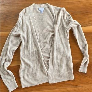 Open cardigan